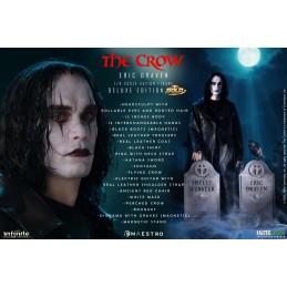 THE CROW IL CORVO ERIC DRAVEN DELUXE 1/6 ACTION FIGURE INFINITE STATUE