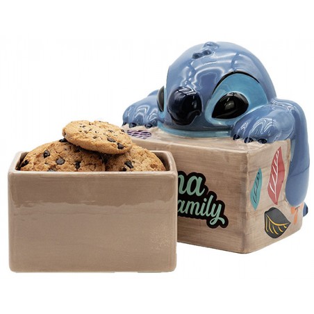 DISNEY STITCH OHANA MEANS FAMILY COOKIE JAR
