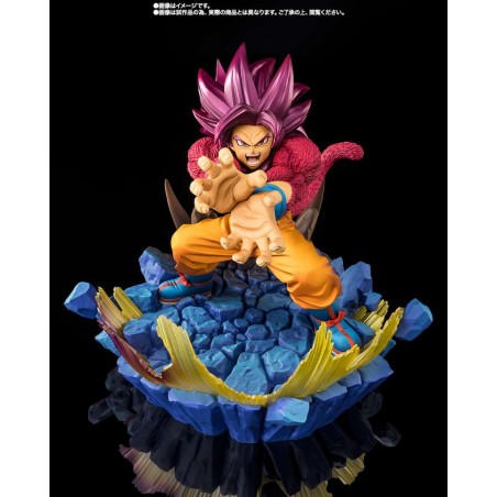 DRAGON BALL DAIMA SUPER SAIYAN 4 SON GOKU EXTRA BATTLE FIGUARTS ZERO STATUA FIGURE