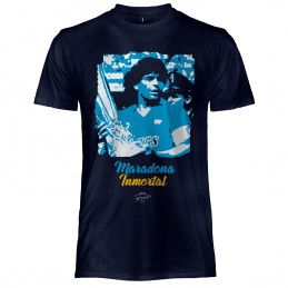 TSHIRT DIEGO ARMANDO MARADONA IMMORTAL