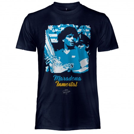 MAGLIA TSHIRT DIEGO ARMANDO MARADONA IMMORTAL