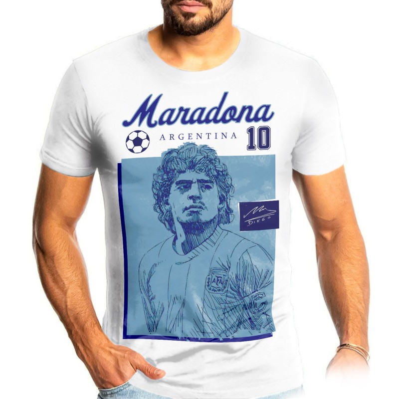 TSHIRT DIEGO ARMANDO MARADONA ARGENTINA