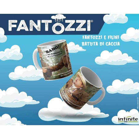 FANTOZZI E FILINI BATTUTA DI CACCIA TAZZA IN CERAMICA