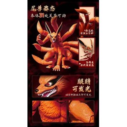 BLOKEES NARUTO SHIPPUDEN KURAMA NINE TAILS ACTION EDITION SERIES PVC MODEL KIT ACTION FIGURE