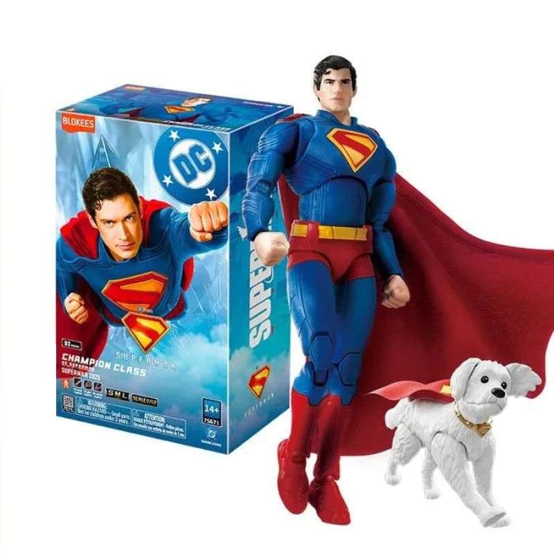 BLOKEES DC SUPERMAN 2025 CHAMPION CLASS SERIES PVC MODEL KIT ACTION FIGURE