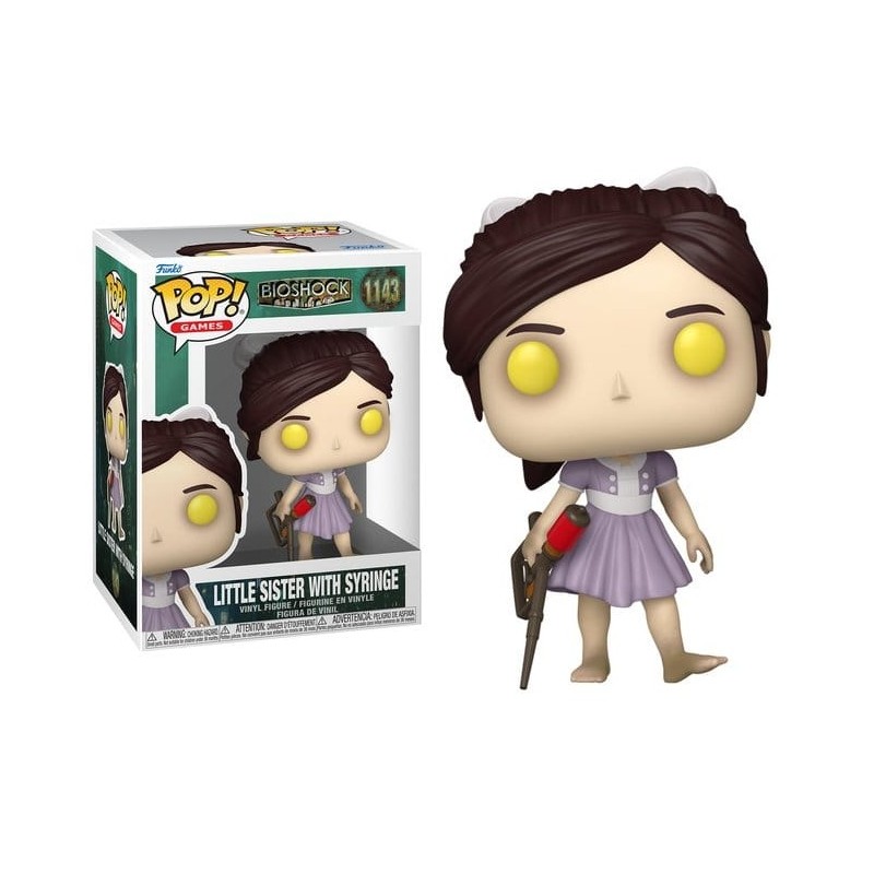 FUNKO POP! BIOSHOCK LITTLE SISTER WITH SYRINGE BOBBLE HEAD FIGURE FUNKO