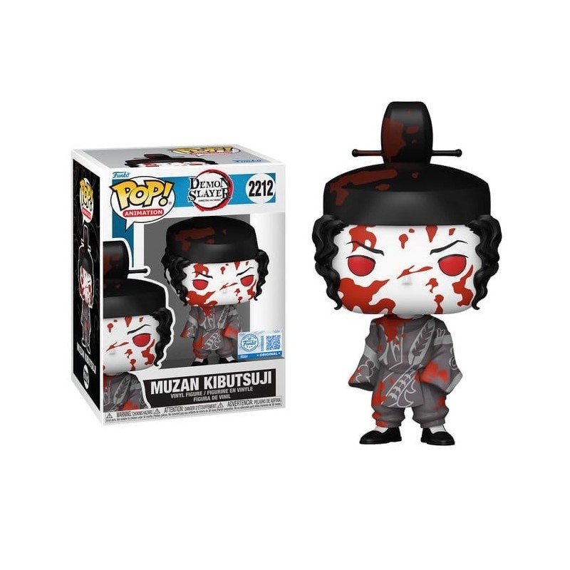 FUNKO FUNKO POP! ANIMATION DEMON SLAYER MUZAN KIBUTSUJI 2212 BOBBLE HEAD FIGURE