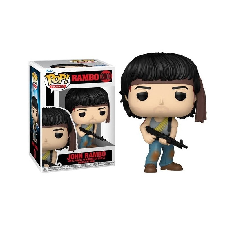FUNKO POP! JOHN RAMBO BOBBLE HEAD FIGURE FUNKO