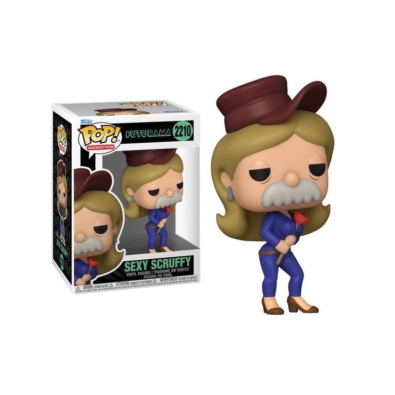 FUNKO POP! FUTURAMA SEXY SCRUFFY BOBBLE HEAD FIGURE FUNKO