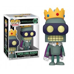 FUNKO FUNKO POP! ANIMATION FUTURAMA SUPER KING BENDER 2211 BOBBLE HEAD FIGURE