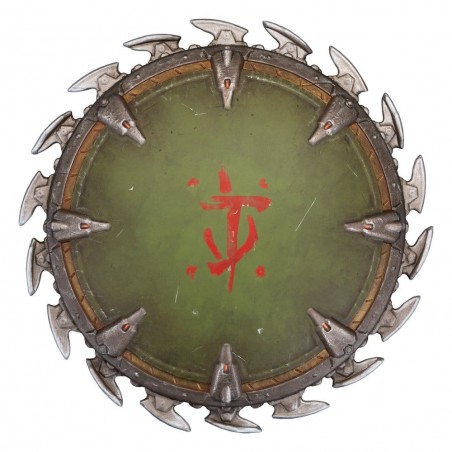 DOOM THE DARK AGES WALL MOUNT SHIELD SAW 25X25 REPLICA