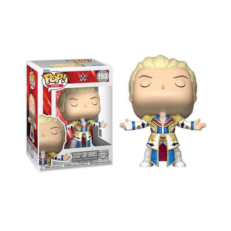 FUNKO POP! WWE CODY RHODES BOBBLE HEAD FIGURE FUNKO