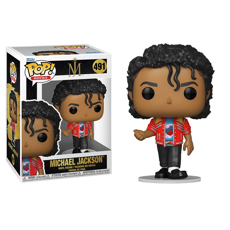 FUNKO POP! MICHAEL JACKSON BEAT IT BOBBLE HEAD FIGURE FUNKO