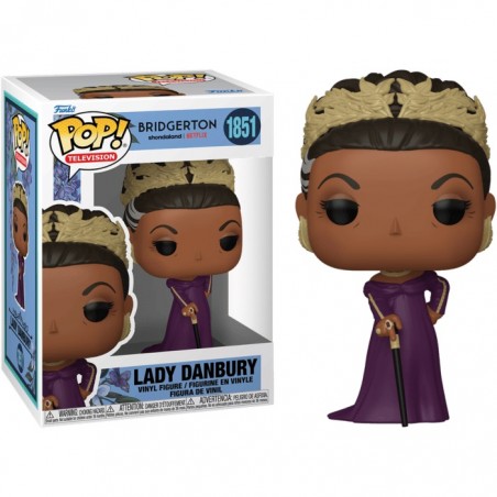 FUNKO POP! NETFLIX LADY DANBURY BOBBLE HEAD KNOCKER FIGURE