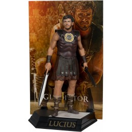 MC FARLANE GLADIATOR II MOVIE MANIACS LUCIUS PVC STATUE FIGURE