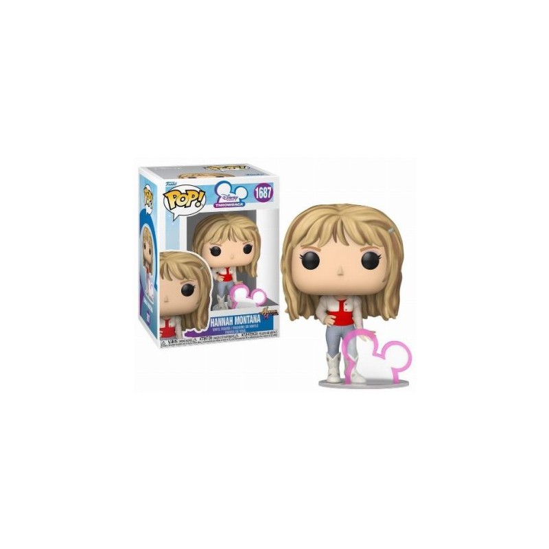 FUNKO POP! DISNEY CHANNEL THROWBACK HANNAH MONTANA BOBBLE HEAD FIGURE FUNKO