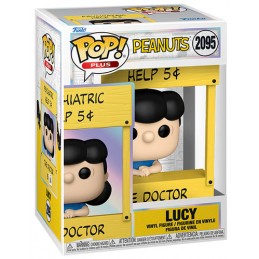 FUNKO POP! PEANUTS LUCY (PSYCHIATRIC BOOTH) BOBBLE HEAD KNOCKER FIGURE FUNKO