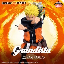 BANPRESTO NARUTO SHIPPUDEN GRANDISTA NARUTO 72 SERIES UZUMAKI NARUTO STATUE FIGURE