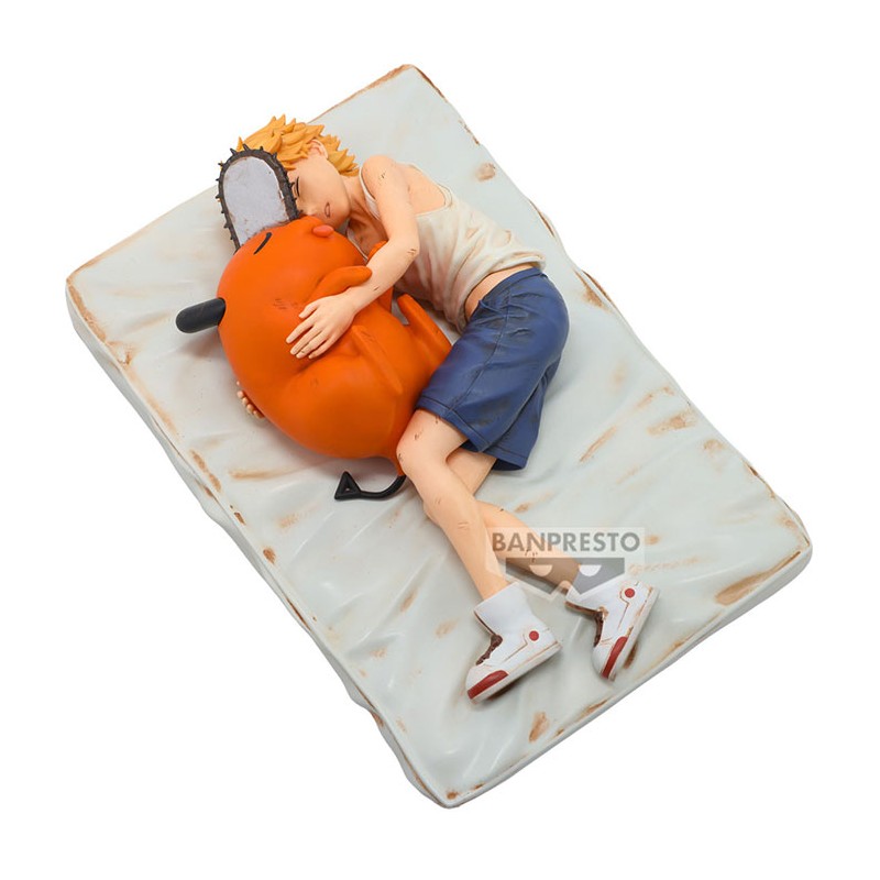 CHAINSAW MAN BREAK TIME COLLECTION DENJI E POCHITA STATUA FIGURE BANPRESTO