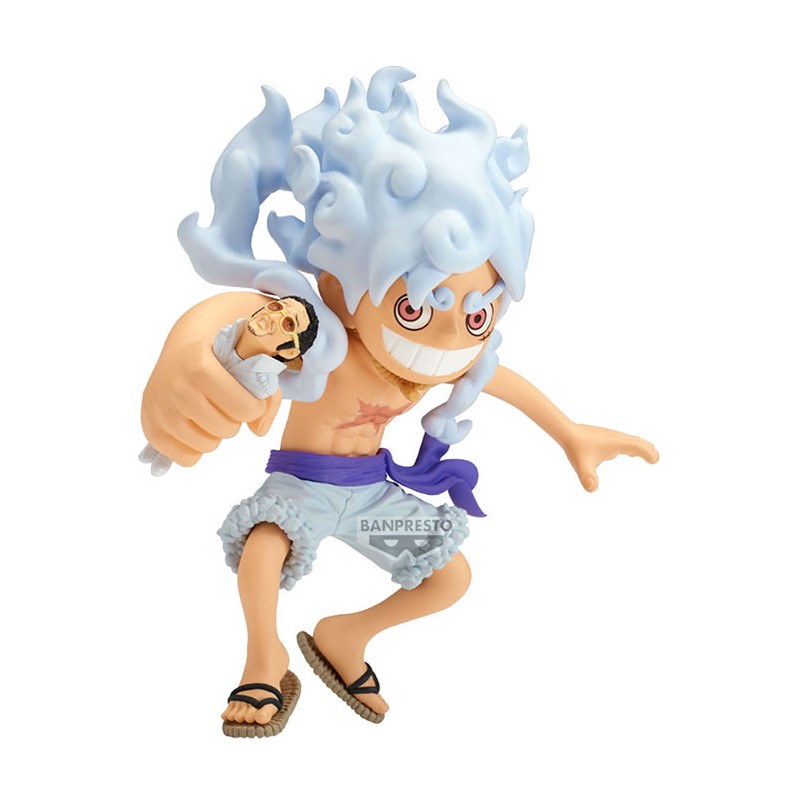 ONE PIECE MEGA WCF LUFFY E BORSALINO STATUA FIGURE BANPRESTO