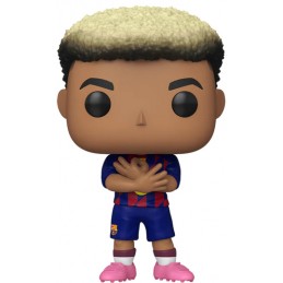 FUNKO POP! FOOTBALL BARCA LAMINE YAMAL BOBBLE HEAD KNOCKER FIGURE FUNKO