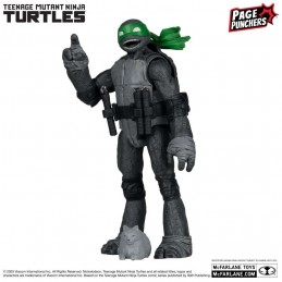 TEENAGE MUTANT NINJA TURTLES PAGE PUNCHERS MICHELANGELO B,W&G ACTION FIGURE MC FARLANE