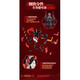 NEON GENESIS EVANGELION UNIT TYPE 02 ACTION EDITION MODEL KIT ACTION FIGURE BLOKEES