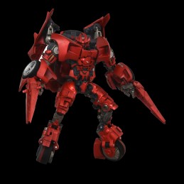 TRANSFORMERS TAKARA TOMY SIDESWIPE RED ACTION FIGURE HASBRO