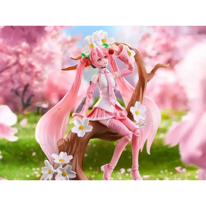BLOKEES VOCALOID HATSUNE MIKU SAKURA MIKU FANTASTICS EDITION MODEL KIT ACTION FIGURE