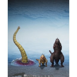 GODZILLA 2016 2ND FORM-3RD FORM GIANT UNIDENTIFIED CRETAURE SET S.H. MONSTERARTS FIGUARTS ACTION FIGURE BANDAI