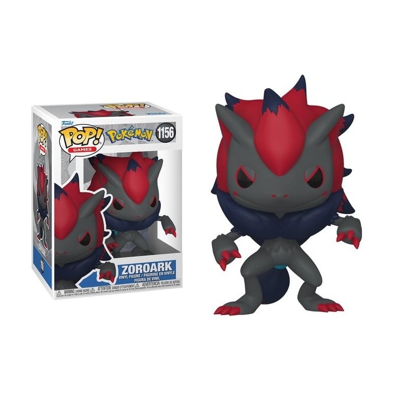 FUNKO POP! POKEMON ZOROARK BOBBLE HEAD FIGURE FUNKO