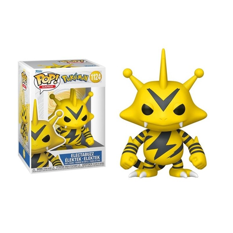 FUNKO POP! POKEMON ELECTABUZZ BOBBLE HEAD FIGURE FUNKO