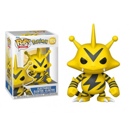 FUNKO POP! GAMES POKEMON ELECTABUZZ 1124 BOBBLE HEAD FIGURE