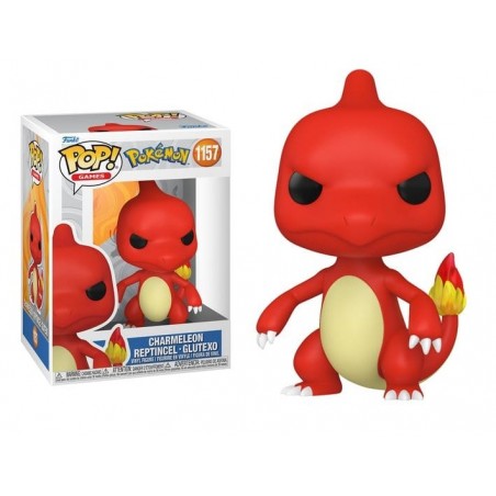 FUNKO POP! GAMES POKEMON CHARMELEON 1157 BOBBLE HEAD FIGURE