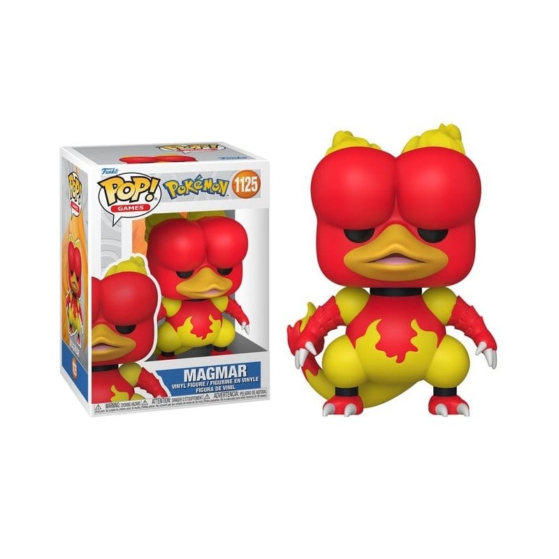 FUNKO POP! POKEMON MAGMAR BOBBLE HEAD FIGURE FUNKO