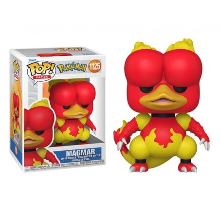 FUNKO POP! GAMES POKEMON MAGMAR 1125 BOBBLE HEAD FIGURE