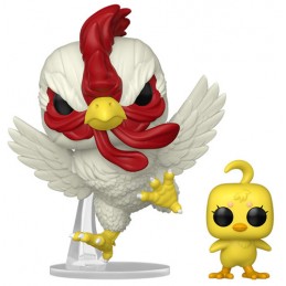FUNKO FUNKO POP! ANIMATION ROOSTER FIGHTER KEIJI WITH PIYOKO BOBBLE HEAD FIGURE
