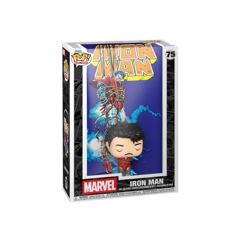 FUNKO POP! COMIC COVERS MARVEL IRON MAN 232 BOBBLE HEAD FIGURE FUNKO