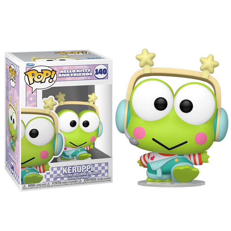 FUNKO POP! HELLO KITTY AND FRIENDS 140 KEROPPI BOBBLE HEAD KNOCKER FIGURE FUNKO