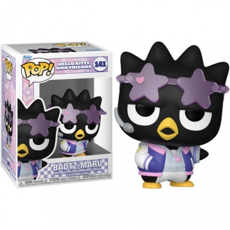 FUNKO POP! HELLO KITTY AND FRIENDS 141 BADTZ-MARU BOBBLE HEAD KNOCKER FIGURE