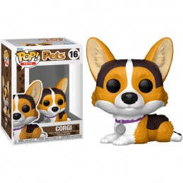 FUNKO POP! PETS CORGI BOBBLE HEAD FIGURE FUNKO