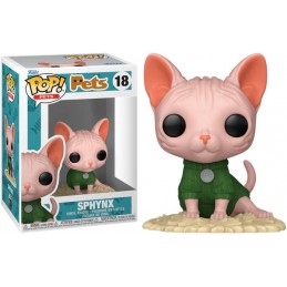 FUNKO POP! PETS SPHYNX BOBBLE HEAD FIGURE FUNKO
