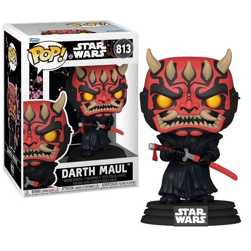 FUNKO POP! STAR WARS IMPRESSIONS DARTH MAUL BOBBLE HEAD KNOCKER FIGURE FUNKO