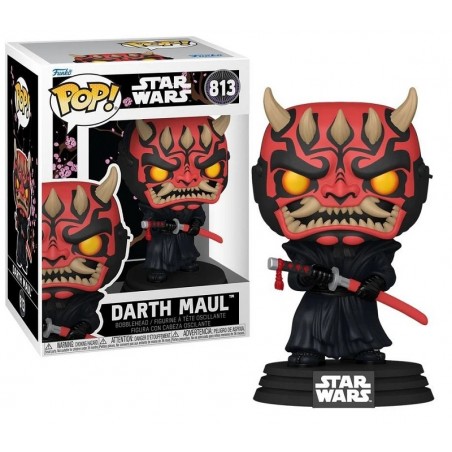 FUNKO POP! STAR WARS IMPRESSIONS DARTH MAUL BOBBLE HEAD KNOCKER FIGURE