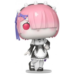 FUNKO POP! RE:ZERO RAM BOBBLE HEAD KNOCKER FIGURE FUNKO