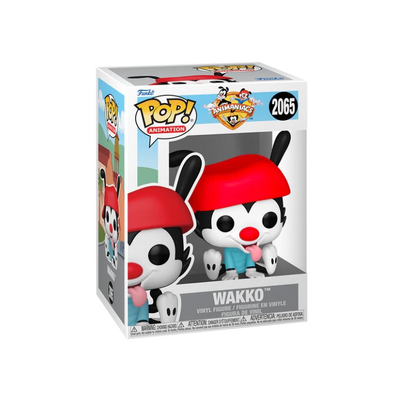 FUNKO POP! ANIMANIACS WAKKO BOBBLE HEAD KNOCKER FIGURE FUNKO