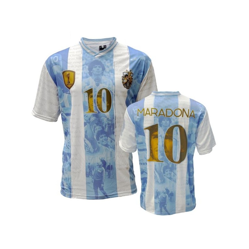 TSHIRT FOOTBALL DIEGO ARMANDO MARADONA ARGENTINA