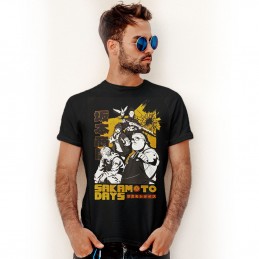 MAGLIA T SHIRT SAKAMOTO DAYS COLLAGE