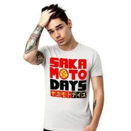 MAGLIA T SHIRT SAKAMOTO DAYS LOGO