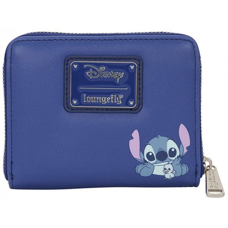 DISNEY STITCH SITTING ON THE ROCK WOMAN WALLET ZIP